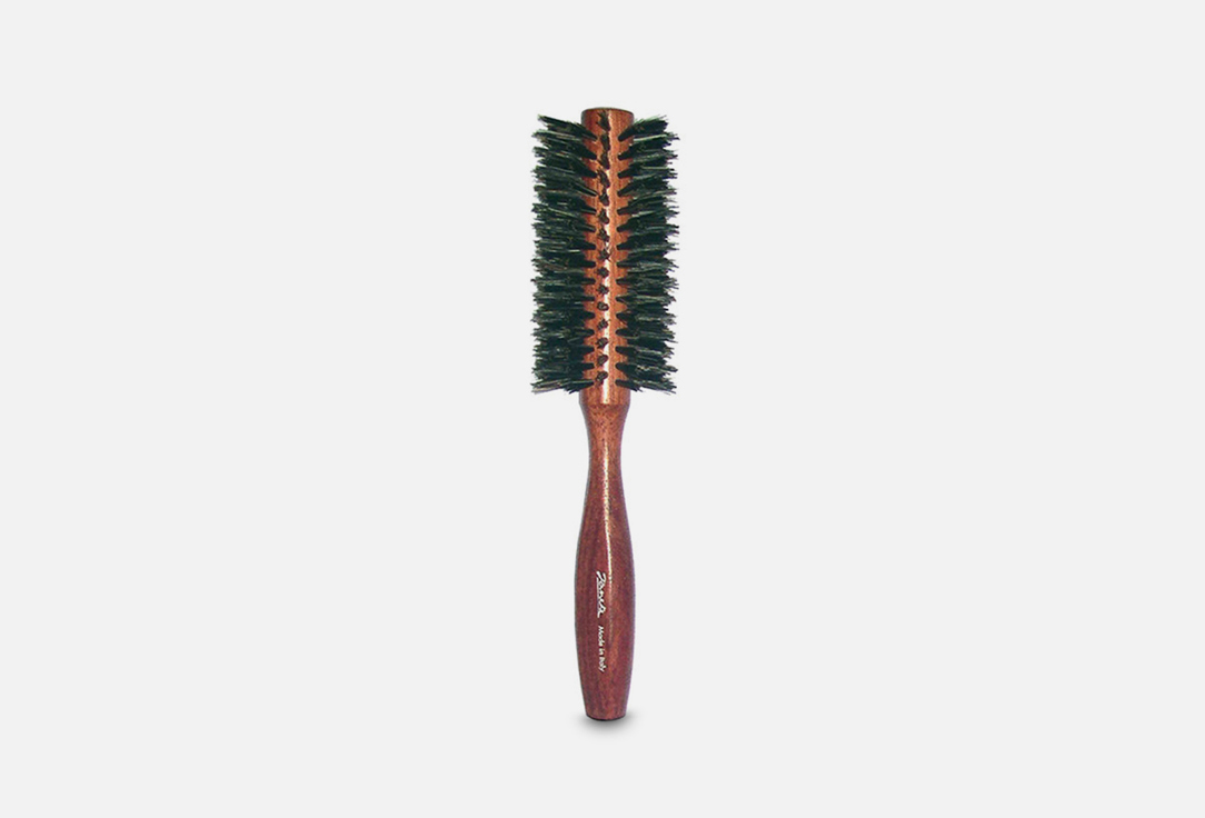 Janeke Wooden Hair Brush with natural bristles