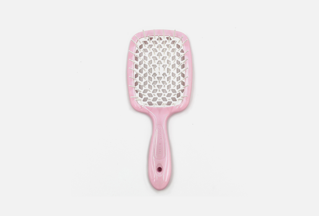 Janeke Hair Brush Pink-White