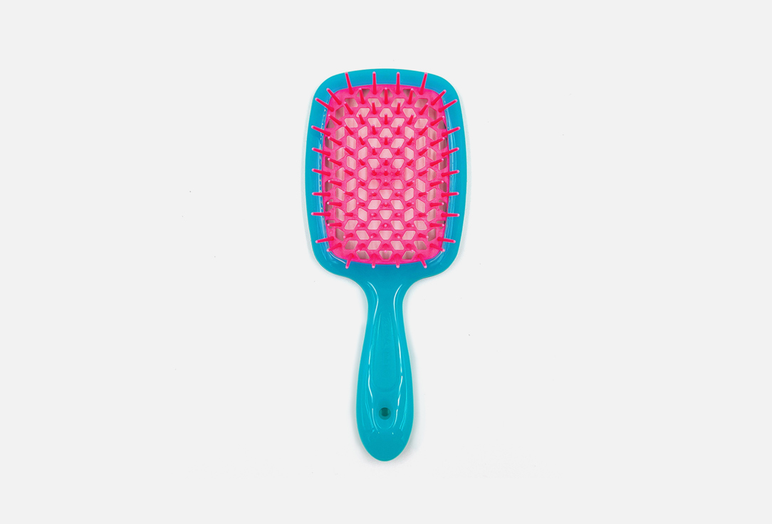 Janeke  Hair brush Superbrush Blue Pink 