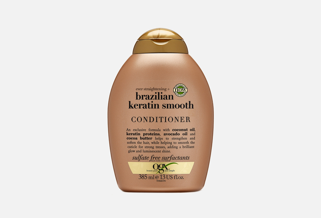 OGX Nourishing Conditioner Ever-Straightening + Brazilian Keratin Therapy