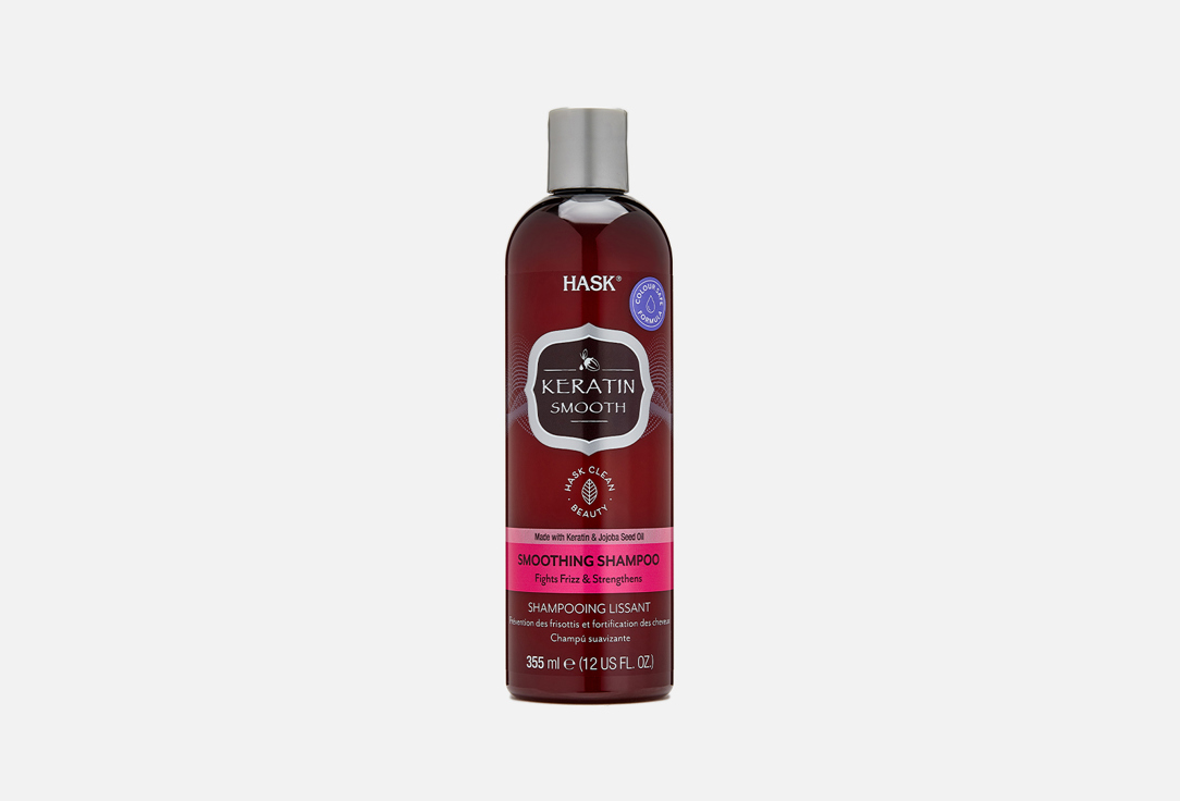 Hask Strengthening Shampoo for frizzy hair Keratin Smooth