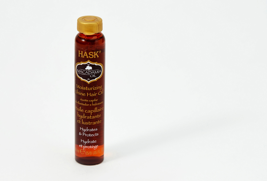 Hask Moisturizing Shine Hair Oil Macadamia Oil