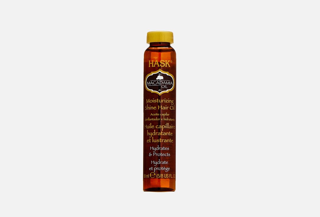 Hask Moisturizing Shine Hair Oil Macadamia Oil