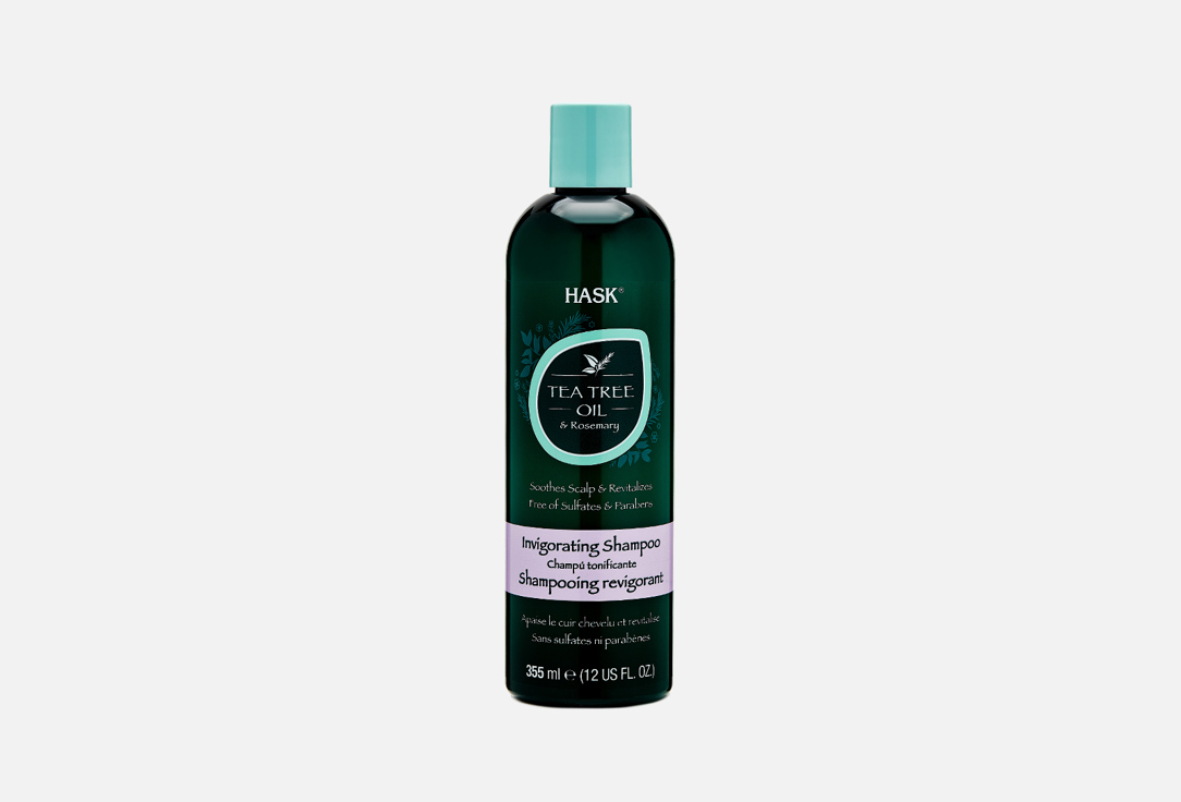 Hask Invigorating & Revitalizing Hair Shampoo Tea Tree Oil & Rosemary