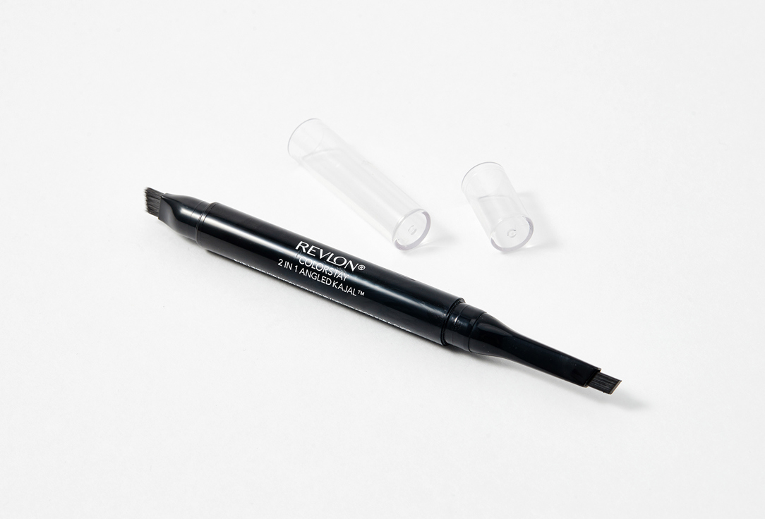 Revlon 2-in-1 eyeliner pencil with brush Colorstay angled kajal 