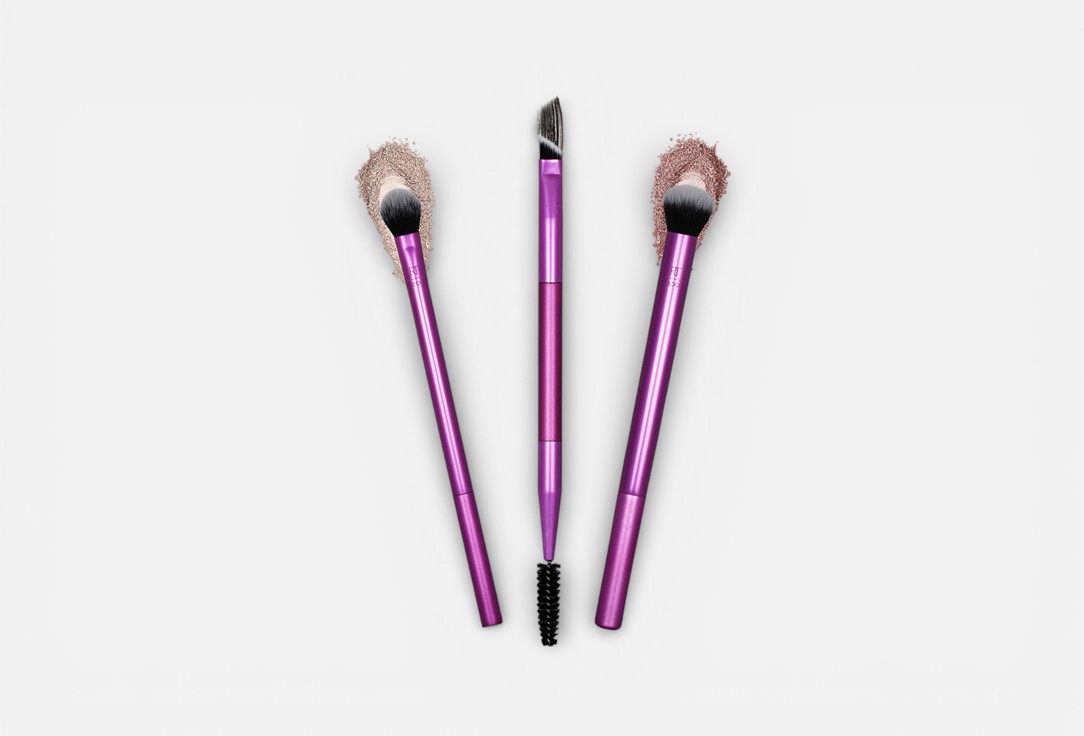 Real Techniques Eye Makeup Brush Set Eye Shade & Blend