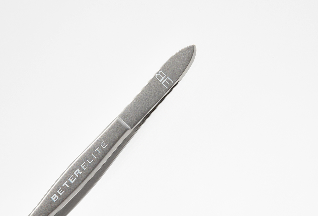 Beter Eyebrow Tweezers Elite Satin And Chromeplated Finished Tweezers, Slanted Tip