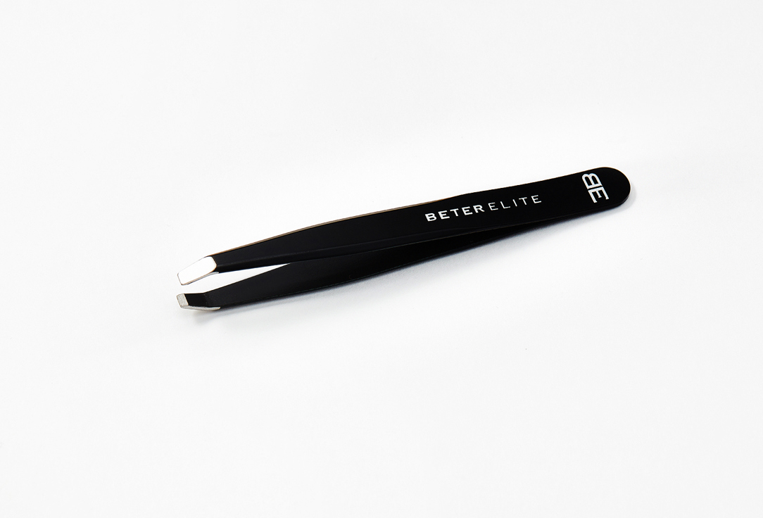 Beter Eyebrow Tweezers Elite Varnished Tweezers, Straight/Crab Tip