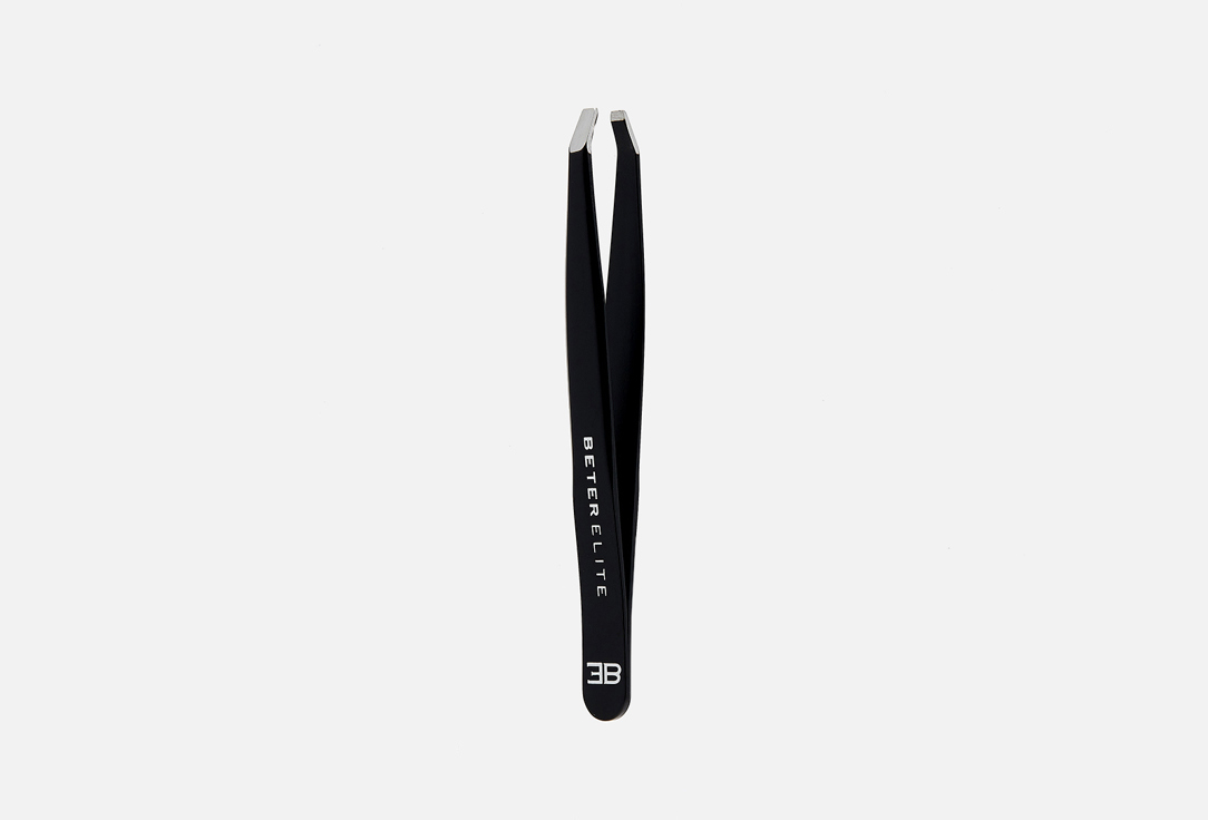 Beter Eyebrow Tweezers Elite Varnished Tweezers, Straight/Crab Tip