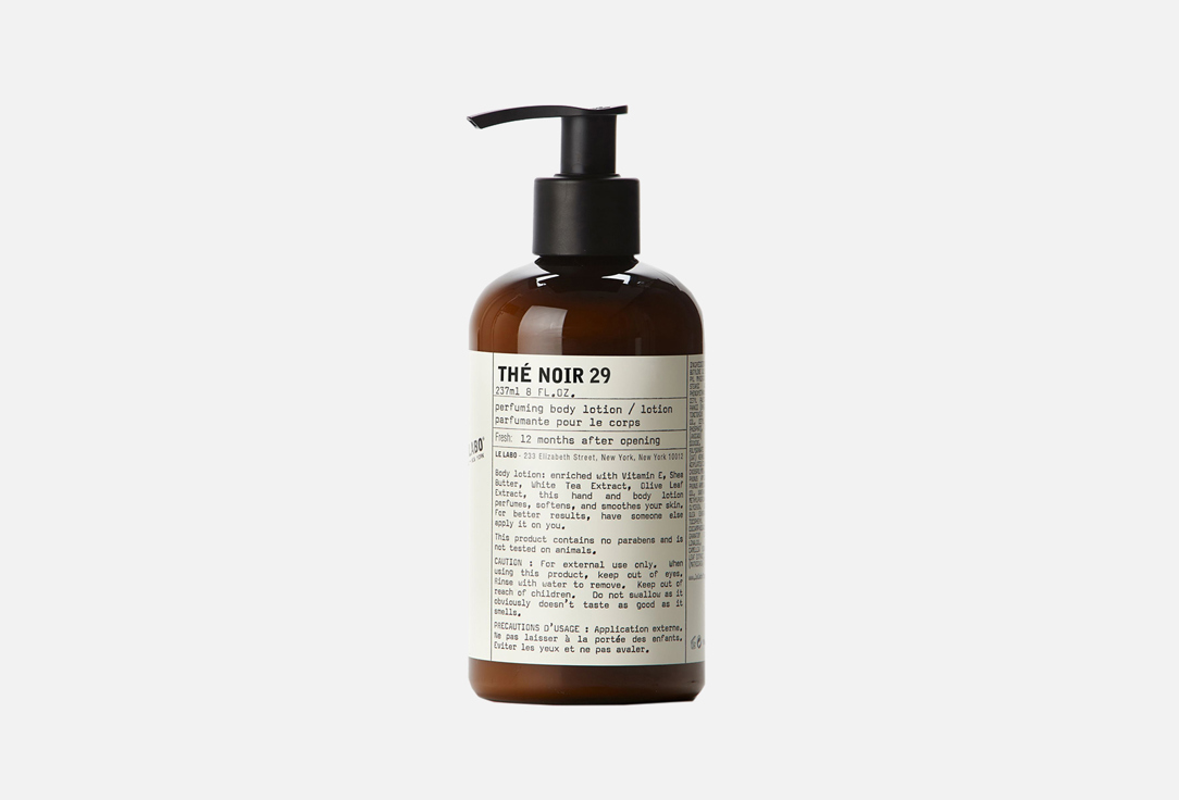 LE LABO Perfumed body lotion THÉ NOIR 29