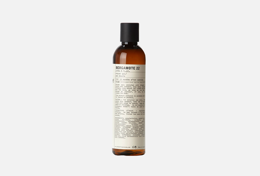 LE LABO Perfumed shower gel Bergamote 22