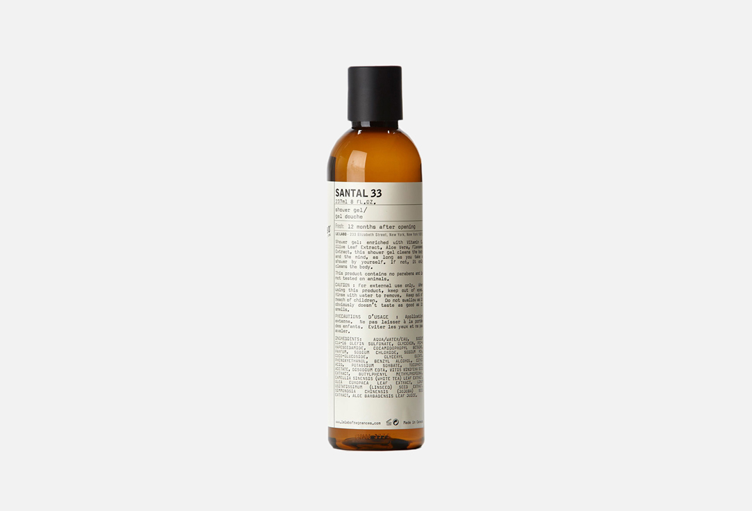 LE LABO Perfumed shower gel SANTAL 33