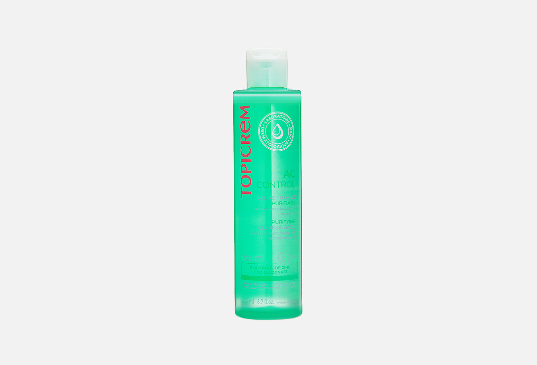 Topicrem Cleansing gel for oily and combination skin AC Purifying Cleansing Gel