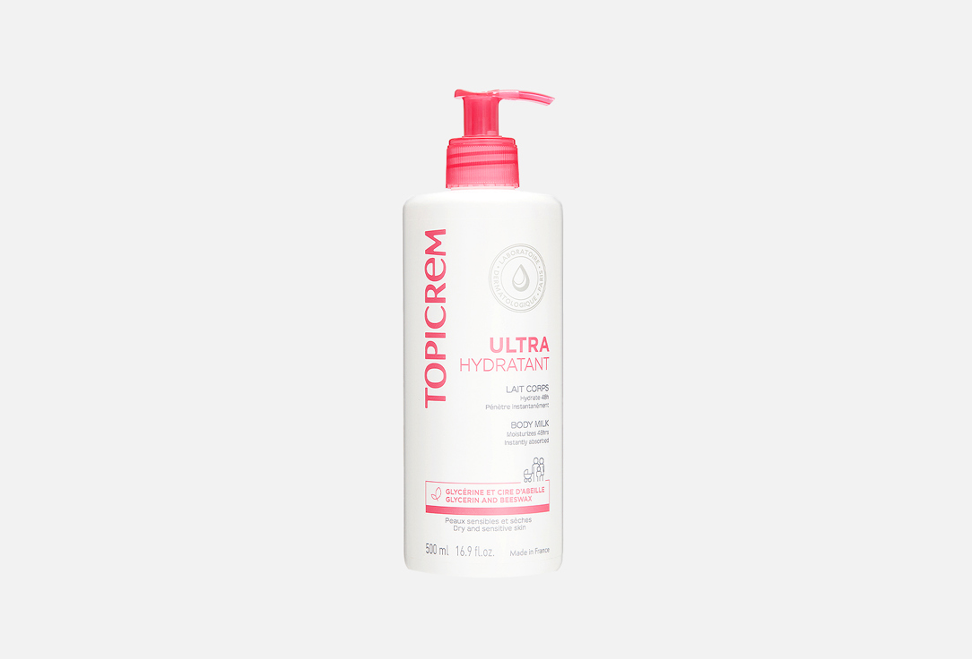 Topicrem Moisturizing body milk Ultra Hydratant