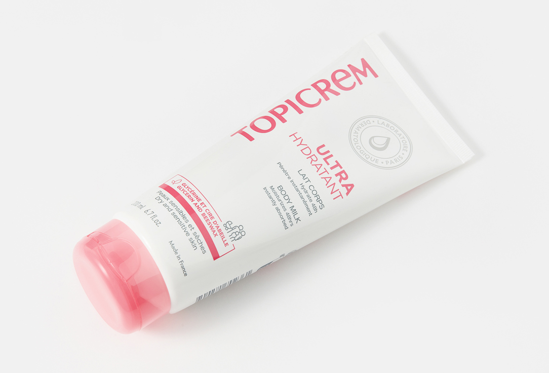 Topicrem Moisturizing body milk Ultra Hydratant