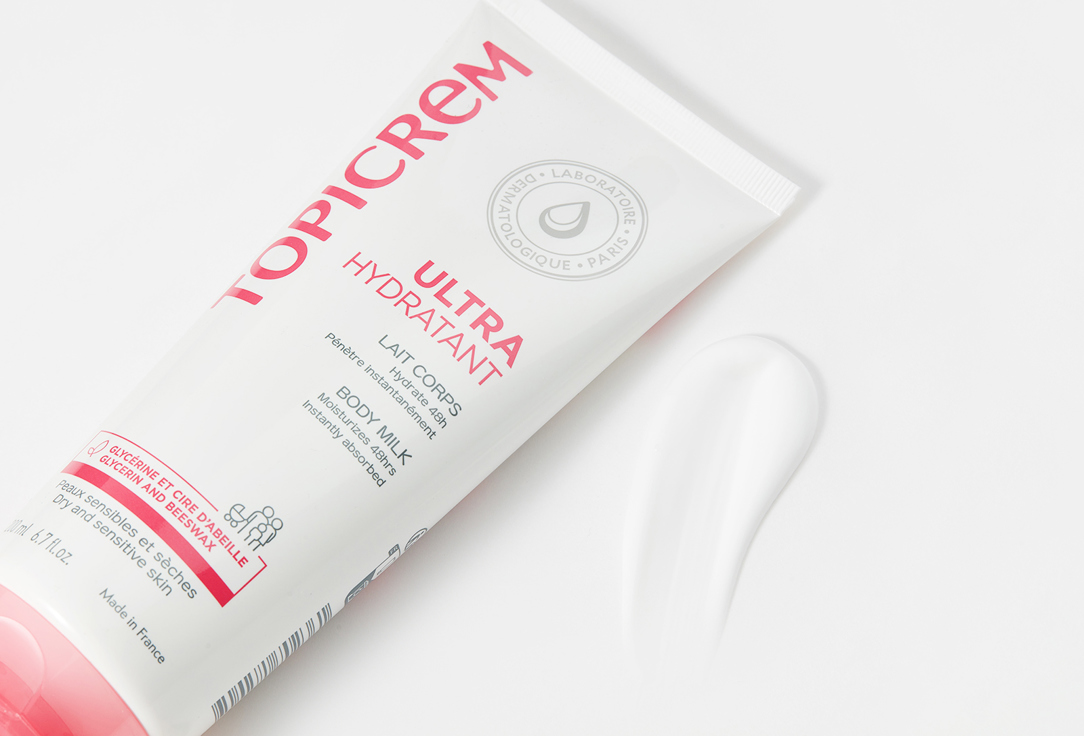 Topicrem Moisturizing body milk Ultra Hydratant