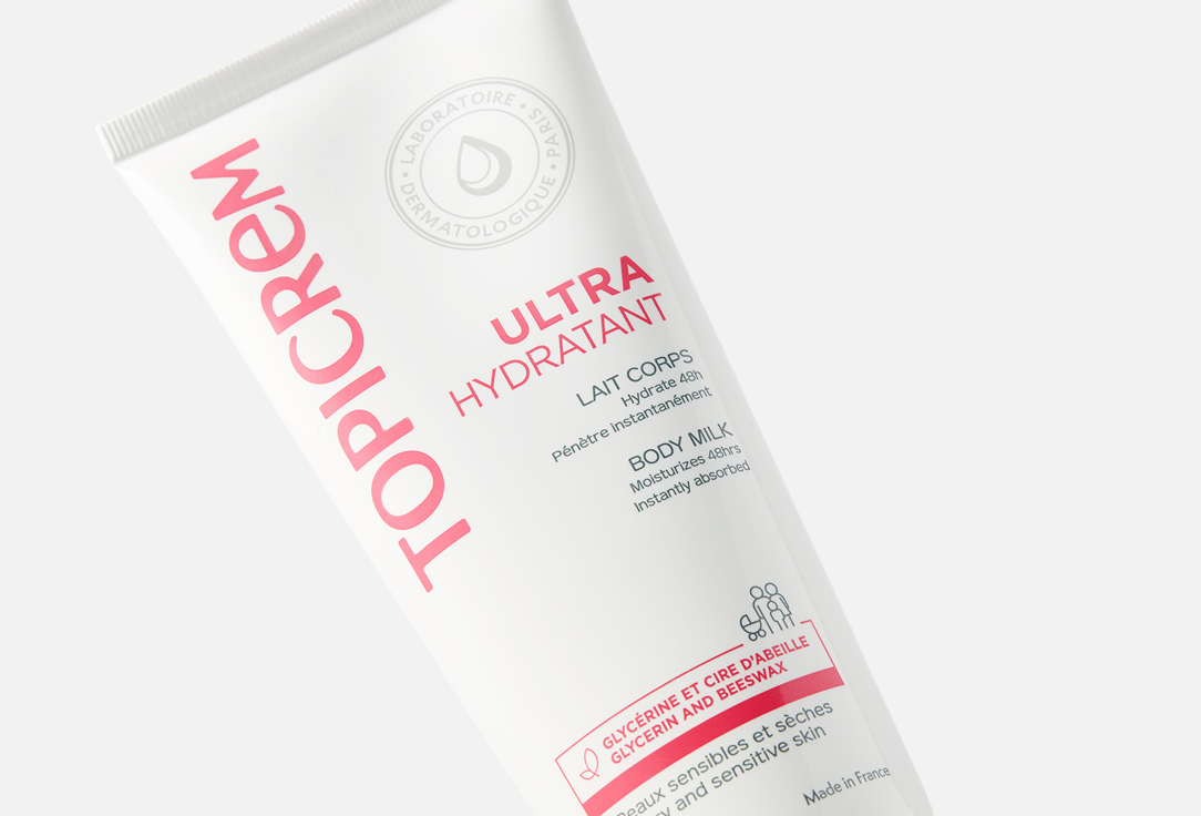 Topicrem Moisturizing body milk Ultra Hydratant