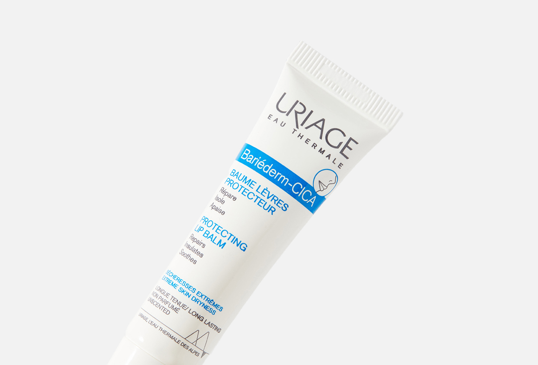 Uriage Repairing lip balm Bariederm Cica-lеvre Baume rеparateur