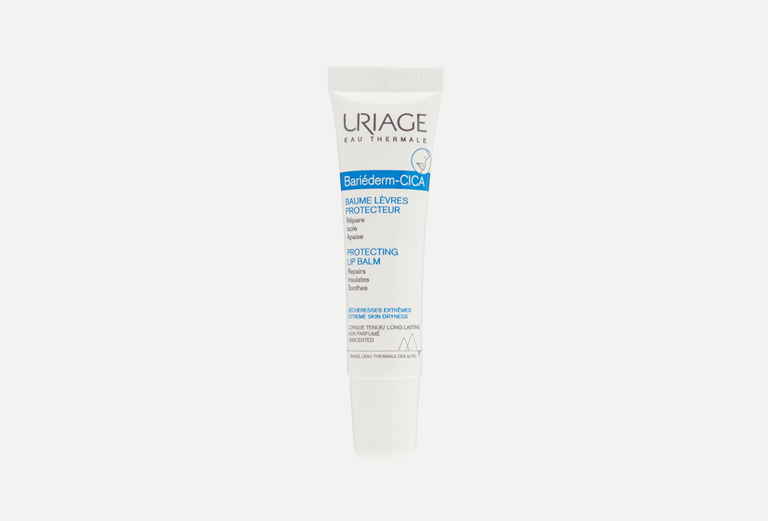 Uriage Repairing lip balm Bariederm Cica-lеvre Baume rеparateur