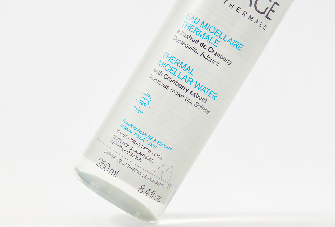 Uriage Thermal  Face cleansing  micellar water Blue