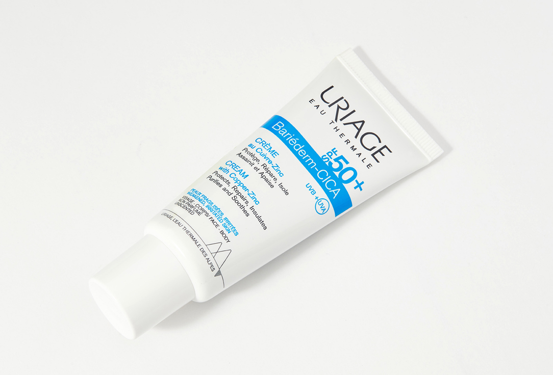 Uriage Cream Copper and Zinc SPF50+ BARIEDERM-CICA