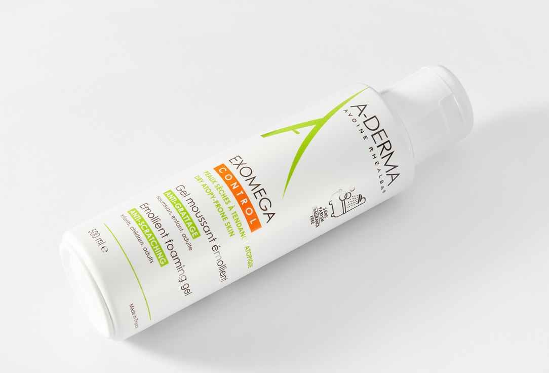 A-Derma Foaming softening gel  Exomega