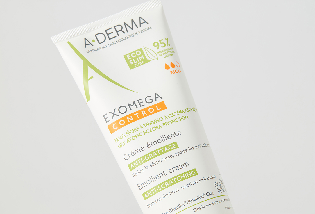 A-Derma Softening Cream For Face And Body Exomega Control