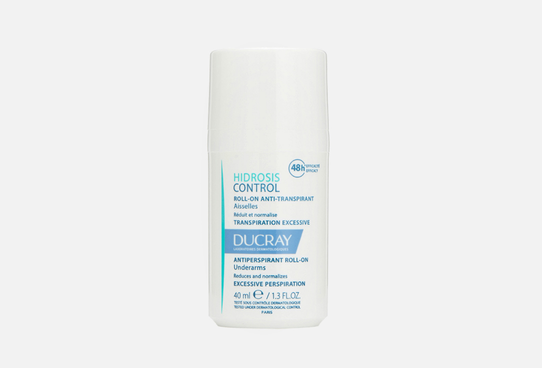 Ducray Roll-On deodorant-antiperspirant Hidrosis Control