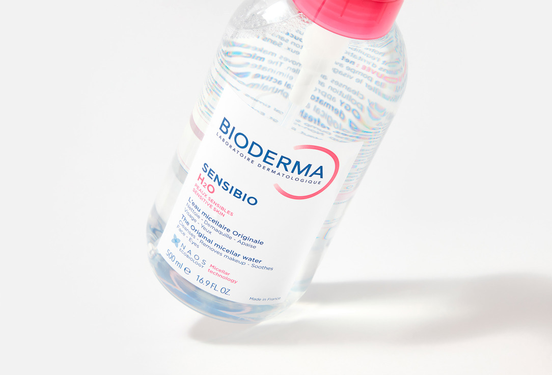 Bioderma Gentle cleansing micellar water Sensibio H2O Pump