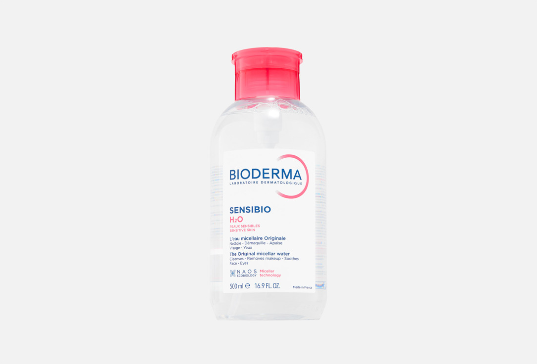 Bioderma Gentle cleansing micellar water Sensibio H2O Pump
