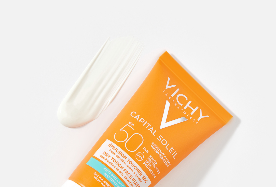 Vichy Face emulsion Matt Anti-Shine Sunscreen SPF50 Capital Soleil Dry Touch