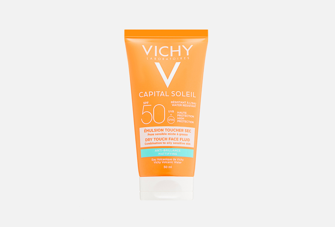 Vichy Face emulsion Matt Anti-Shine Sunscreen SPF50 Capital Soleil Dry Touch