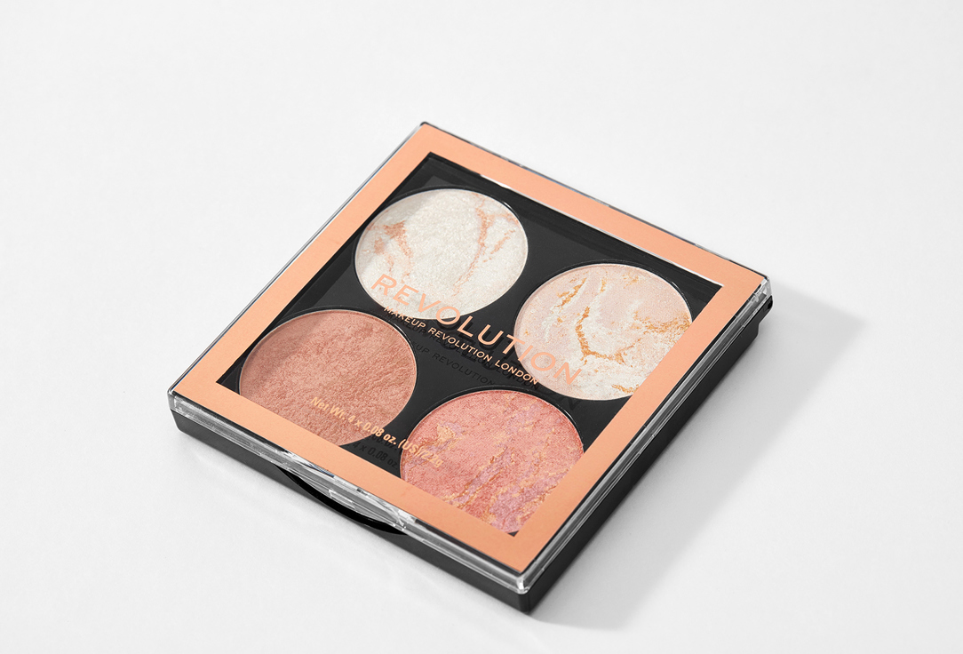 MakeUp Revolution Bronzer&Highlighter Palette Cheek Kit