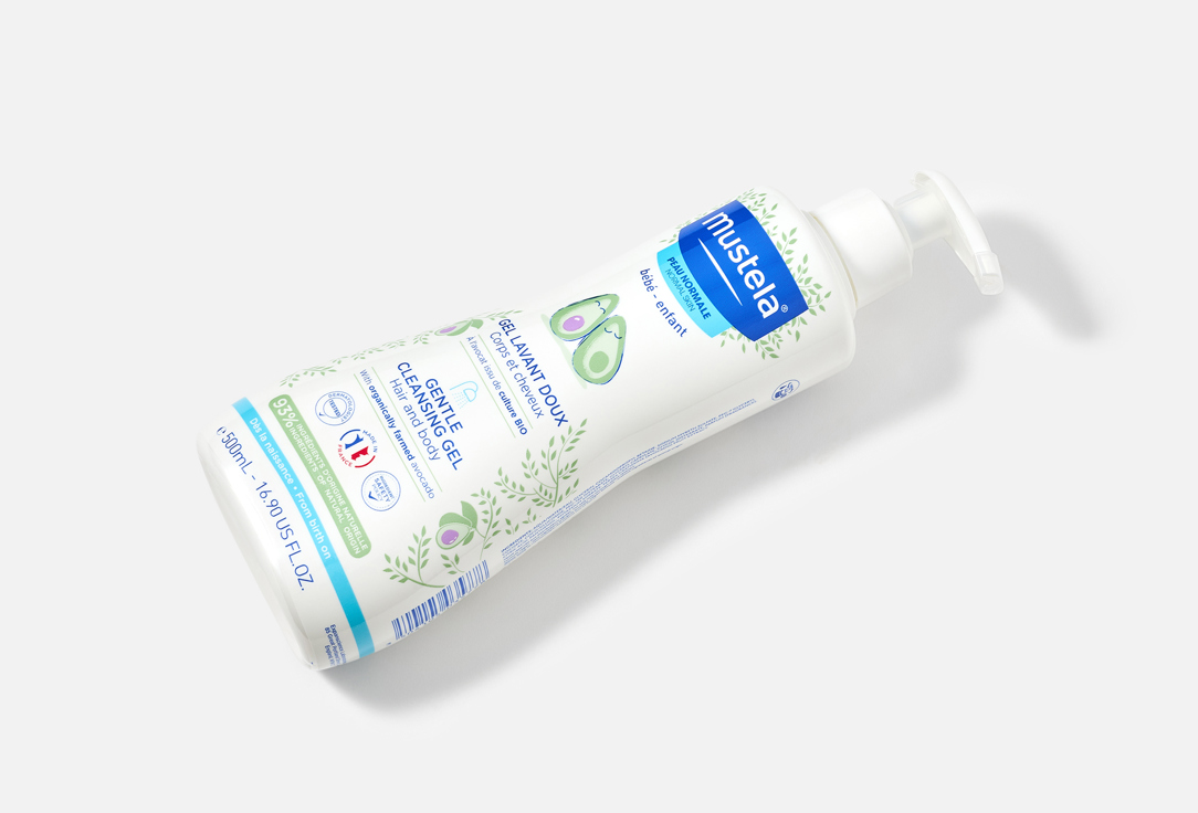Mustela Cleansing Gel for Hair and Body Gentle