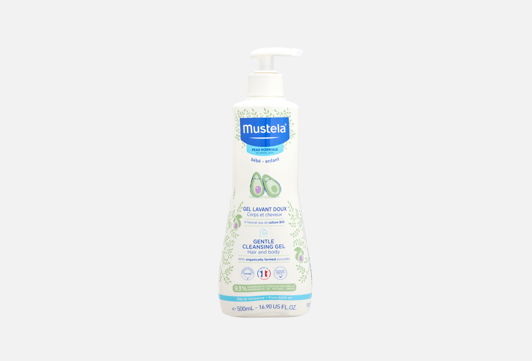 Mustela Cleansing Gel for Hair and Body Gentle