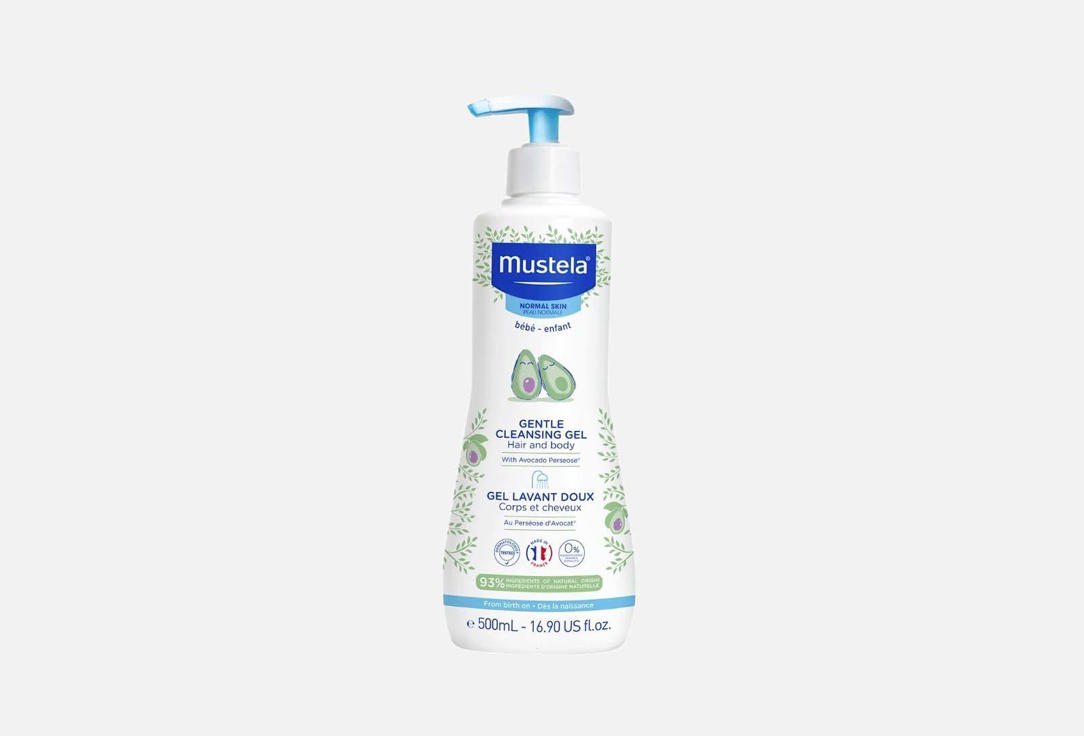 Mustela Cleansing Gel for Hair and Body Gentle