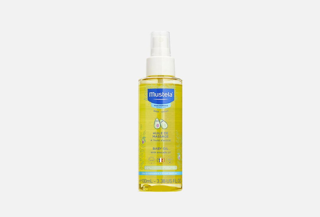 Mustela Baby Massage Oil Moisturizing