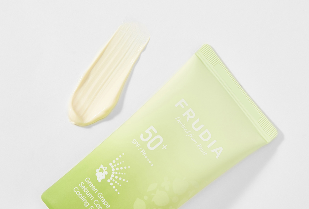 Frudia Sunscreen Gel SPF 50+ PA++++ Green Grape Sebum Control Cooling