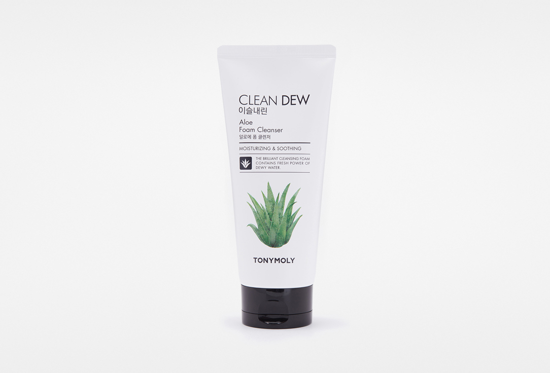 Tony Moly face Foam Cleanser Clean Dew Aloe