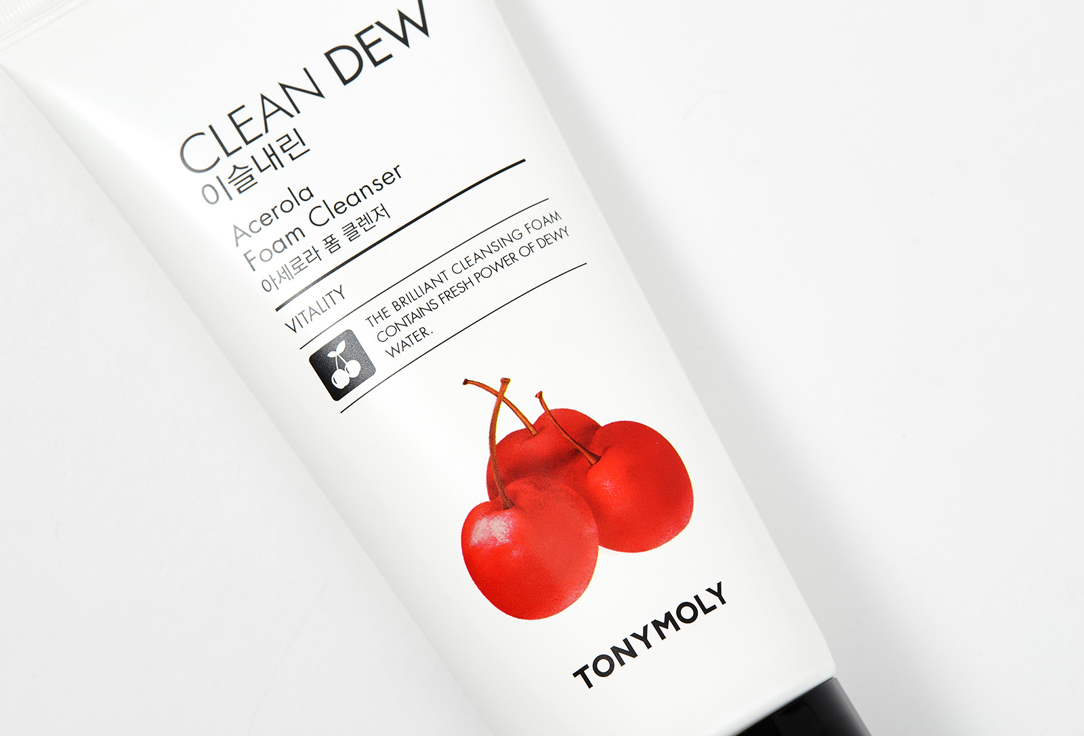 Tony Moly Anti aging face Cleansing foam Clean Dew