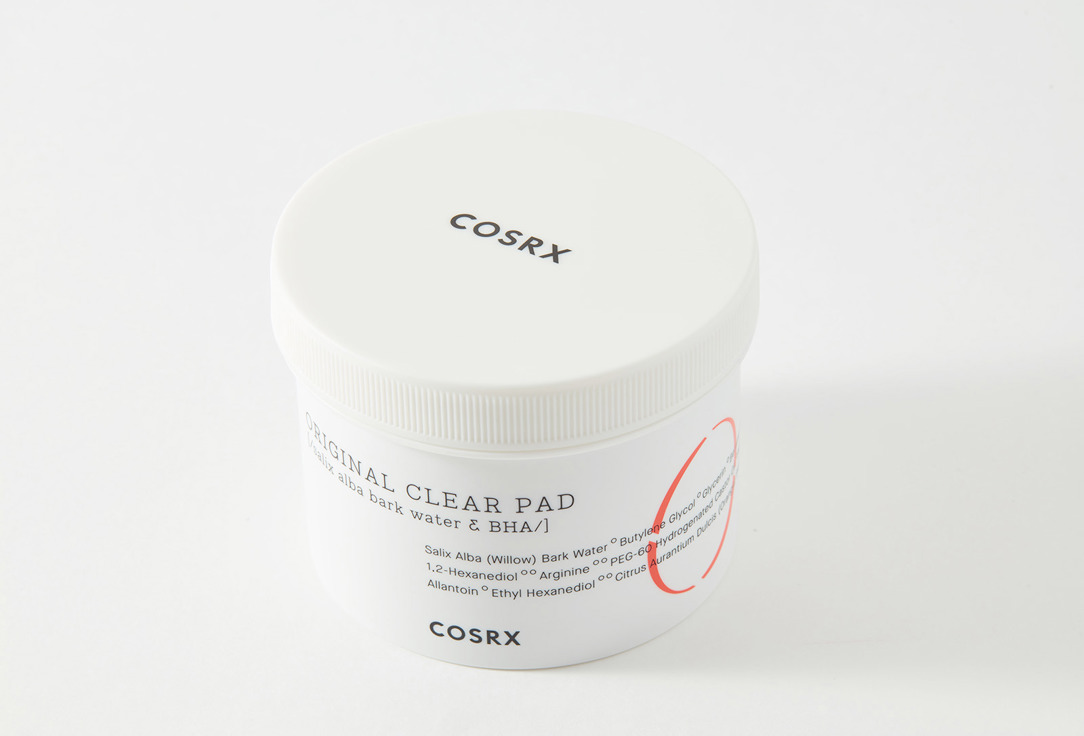 Cosrx Exfoliating & Calming Face Pads ONE STEP ORIGINAL CLEAR