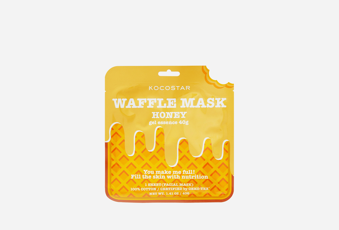 Waffle Mask Honey   1 