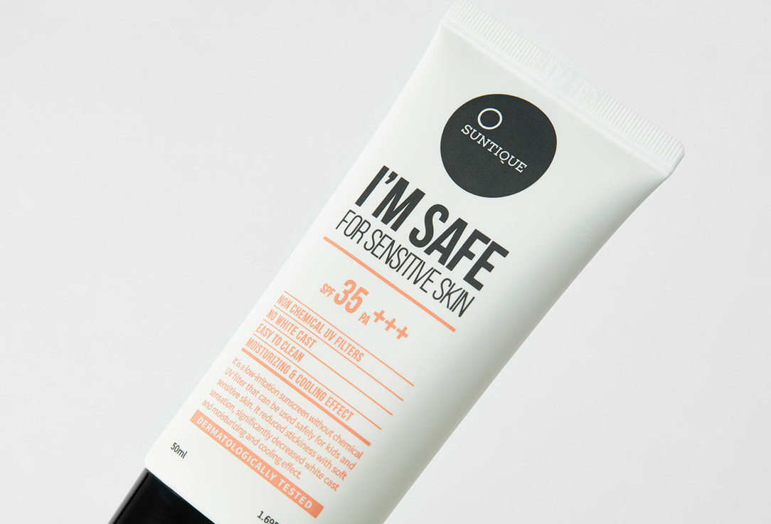 Suntique Sunscreen for sensitive skin SPF 35 PA+++ I’M SAFE