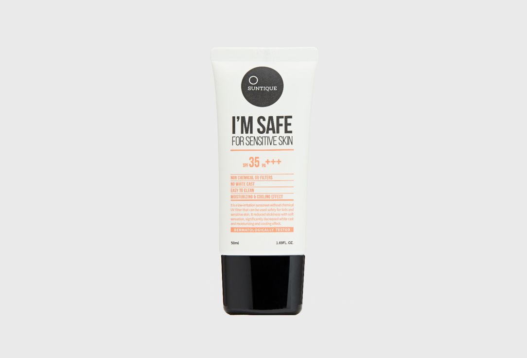 Suntique Sunscreen for sensitive skin SPF 35 PA+++ I’M SAFE