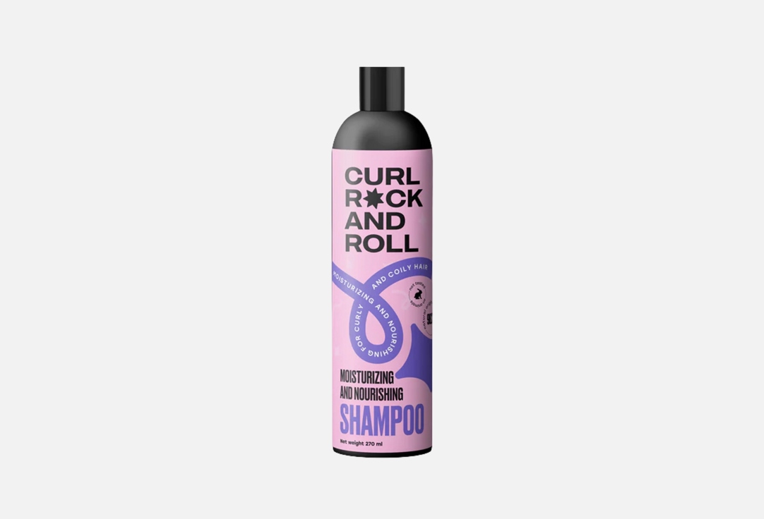 CURL ROCK AND ROLL Hair Shampoo Moisturizing and Nourishing