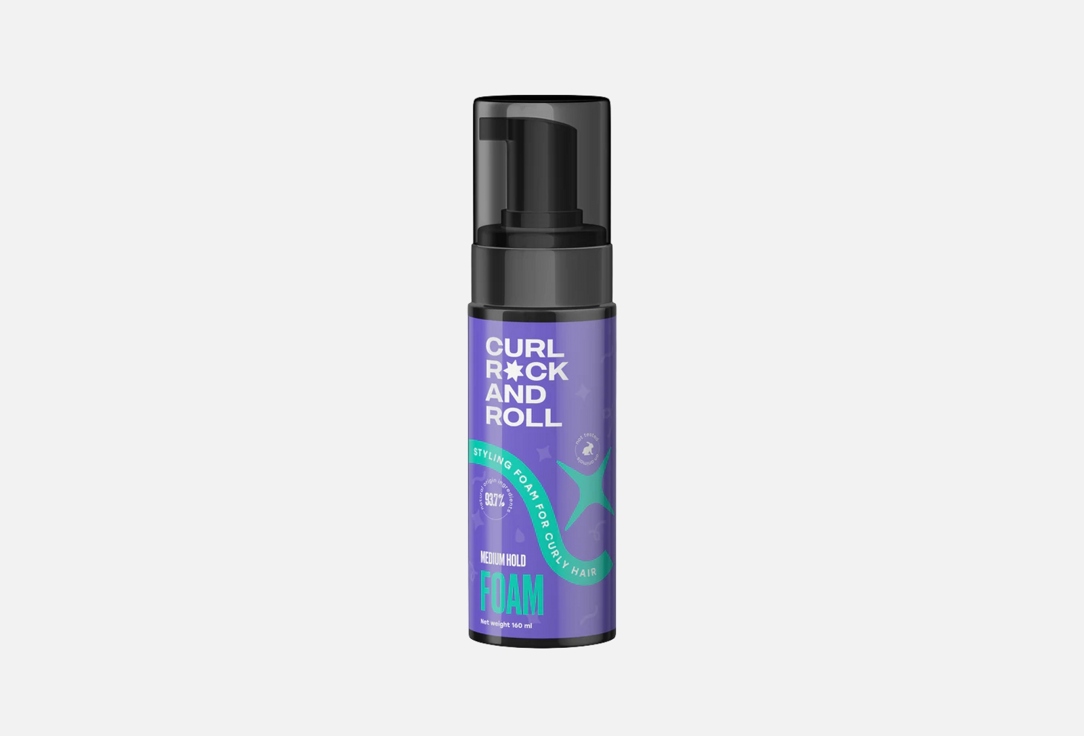 CURL ROCK AND ROLL Hair Styling Foam Medium Hold