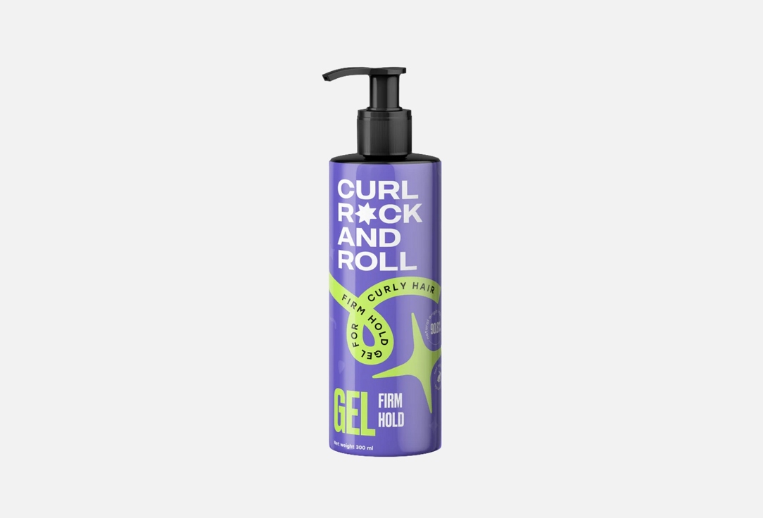 CURL ROCK AND ROLL Hair Styling Gel Firm Hold