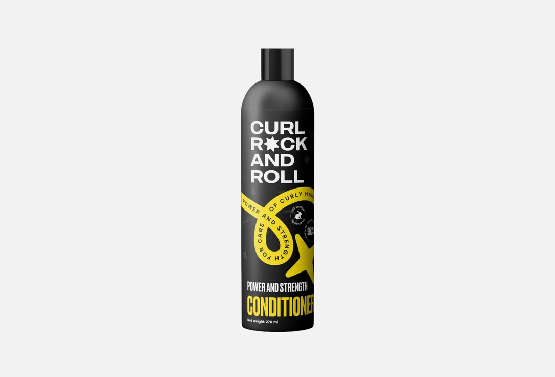 CURL ROCK AND ROLL Hair Conditioner for Men Power and Strength