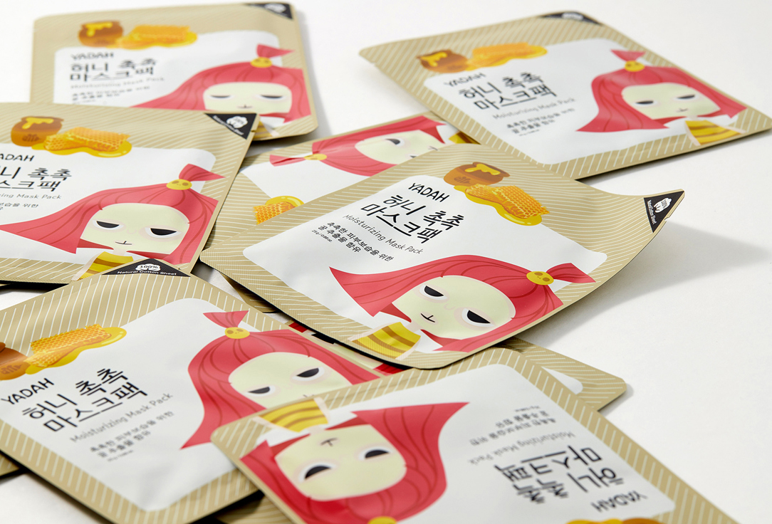 Yadah Moisturizing face sheet mask Moisturizing