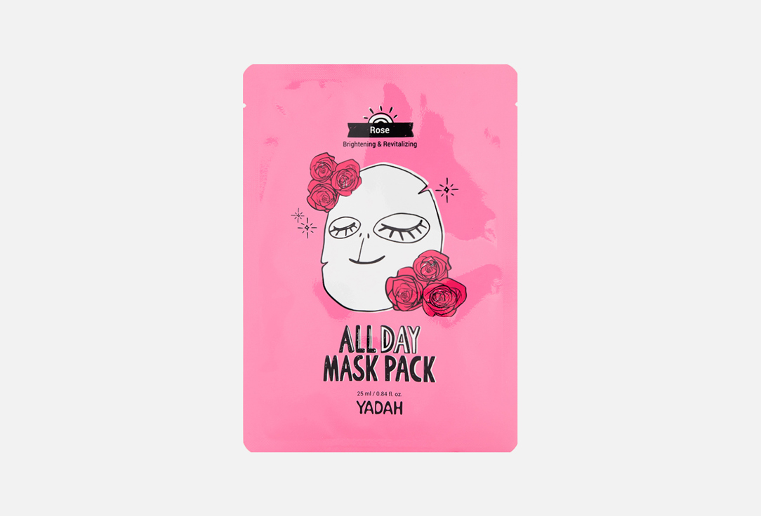 Yadah Face sheet mask All day rose